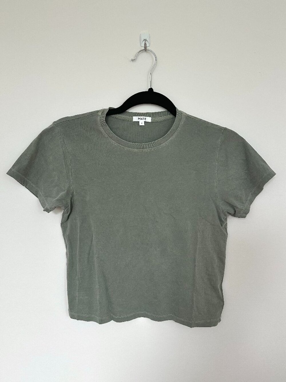 NWT Mate the Label Organic Cotton Shrunken Tee, Size Small - Picture 7 of 9